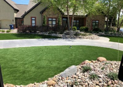 residential turf project | after