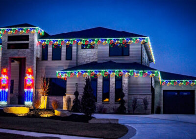 residential holiday lighting