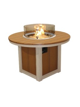 Amish Outdoor Patio Fire Table